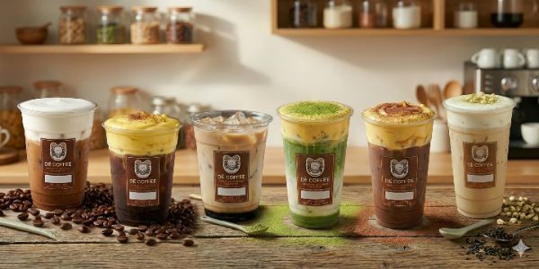 DÊ COFFEE - Cà Phê Pha Phim Đậm Vị - Mai An Tiêm