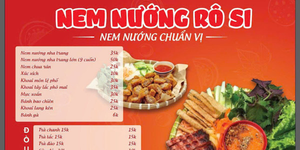 Nem Nướng Rô Si - 214 Phú Diễn