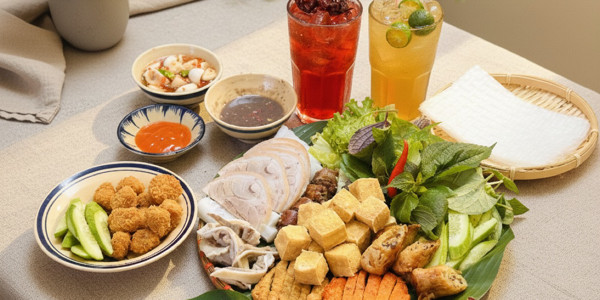 Bún Đậu Mắm Tôm LÁ - Ngã Tư Chợ Phú Văn