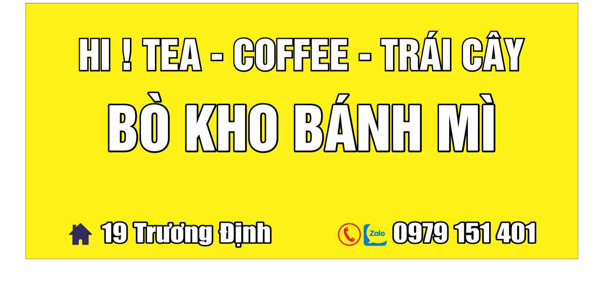 Hi Tea - Trà Trái Cây, Trà Sữa & Bánh Mì Bò Kho - Trương Định