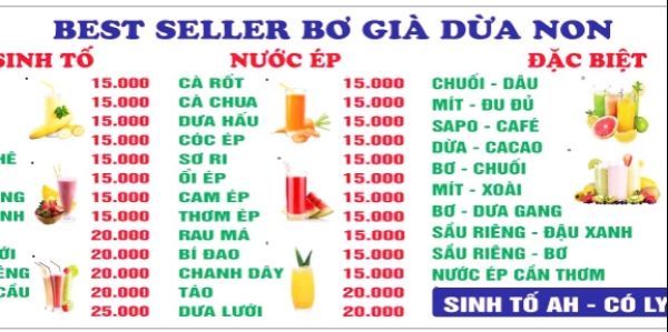 Nước Ép & Sinh Tố - 106 Lâm Văn Bền