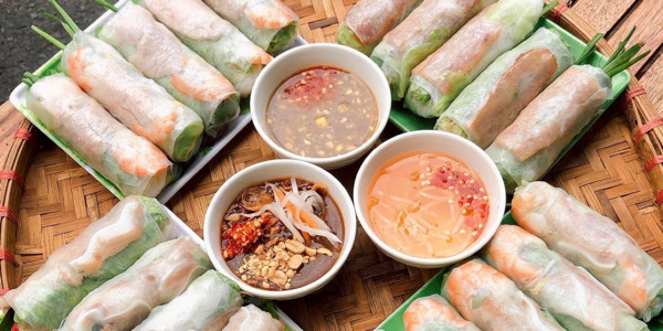 Bún Gạo Chay - Gỏi Cuốn (Mặn) Nhà HiBéBự
