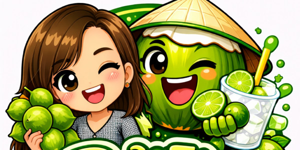 Cô Hoa - Dừa Tắc & Ăn Vặt