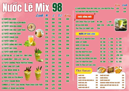 Nước Lê Mix 98 - Đình Phong Phú