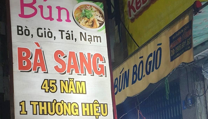 Bún Bò Giò Cô Sang - Đồ Ăn - 220 Lê Trung Đình