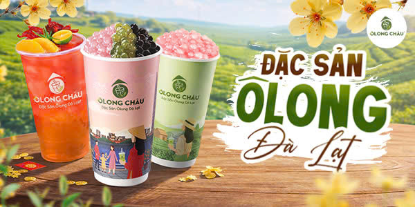 ÔLong Châu - Trà Sữa & Trà Trái Cây - 607 Quang Trung