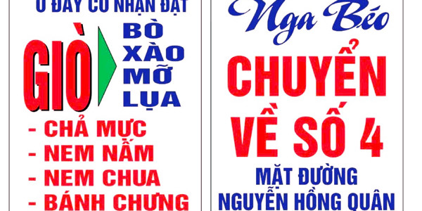 Quán Cô Nga Béo - Chợ Hoà Bình