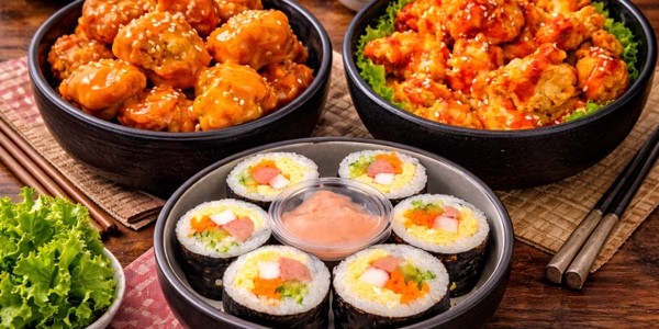 Bếp Nhà Sushi - Kimbap Truyền Thống & Gà Rán Sốt Hàn - Đường Khương Đình