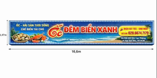 ỐC ĐÊM BIỂN XANH - Quán Ăn - Tân Thắng