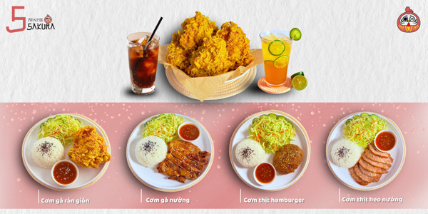 Bento Sakura - Cơm Thịt Chiên, Cơm Thịt Nướng - Cầu Giấy