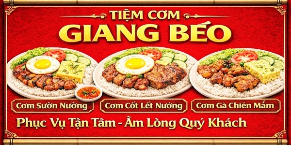 Tiệm Cơm Giang Béo - Cơm Ngon Tự Chọn