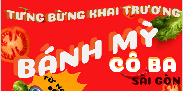 Bánh Mỳ Cô Ba Sài Gòn - Gian Hàng Phi Lợi Nhuận Phục Vụ Sinh Viên