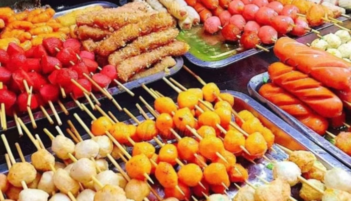 ĂN VẶT, GÀ Ủ MUỐI Hoa Tiêu & Cá Viên - KU KEM