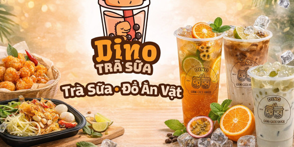 Dino Milk Tea 2  - Trà Sữa & Đồ Ăn Vặt - Phạm Ngũ Lão