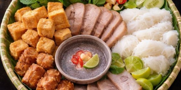BÚN ĐẬU MẮM TÔM & NEM NƯỚNG NHA TRANG NHÀ TAKO