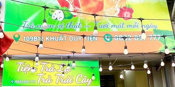 Tiệm Trà Lạ - Trà Mãng Cầu & Trà Trái Cây
