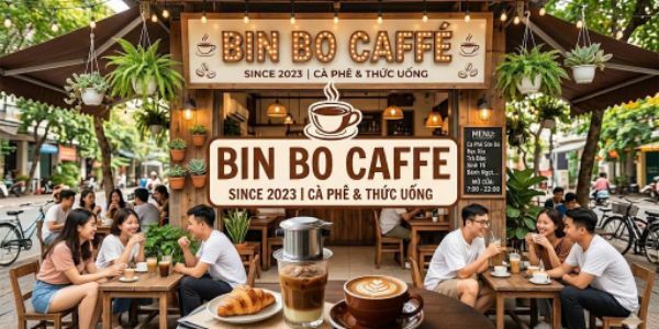 BinBo - Cà Phê, Nước Ép & Nước Mía - Hoàng Bích Sơn