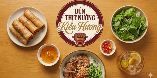 Bún Thịt Nướng - Kiều Hương