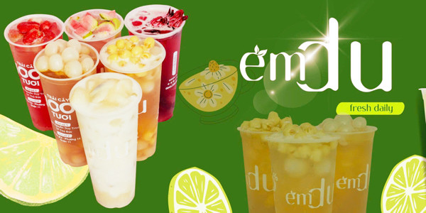 Trà Trái Cây Tươi EMDU - Đường Số 3