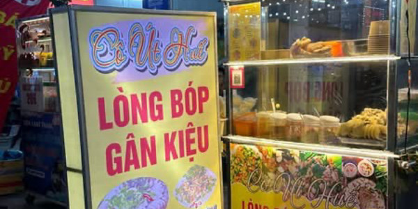 CÔ ÚT HUẾ - Tiệm Lòng Bóp & Gân Kiệu - Châu Thị Vĩnh Tế