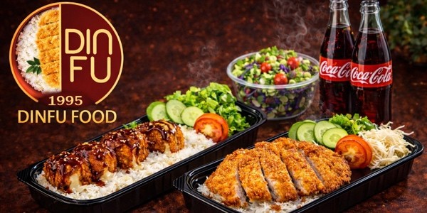 DINFU FOOD - CƠM THỊT HEO CHIÊN XÙ - ĐƯỜNG MẬU THÂN