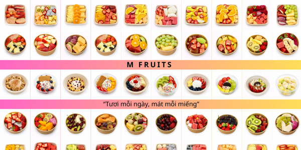 M Fruits - Trái Cây Cắt Sẵn - Lê Minh