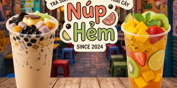 TRÀ SỮA & TRÀ TRÁI CÂY - NÚP HẺM 2