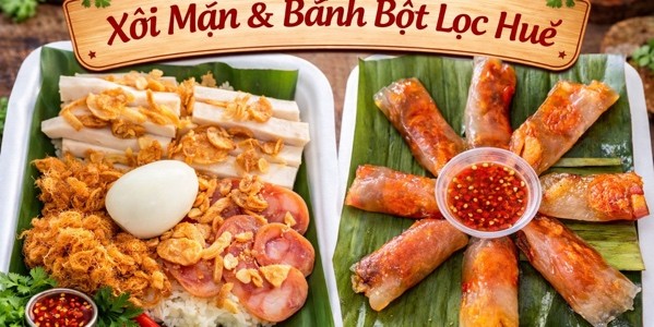 Xôi - Bánh Bột Lọc Lá Huế 
