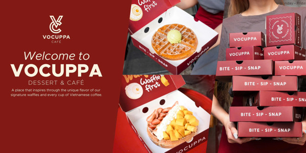 VOCUPPA CAFÉ - Waffle & Dessert - Điện Biên Phủ