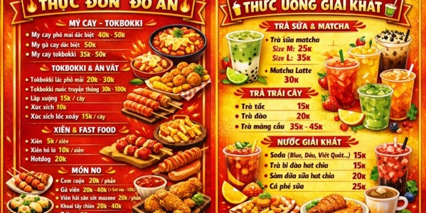 Mẹ Tâm - Tokboki, Mỳ Cay Phô Mai & Trà Sữa - 126 Nguyễn Thị Định