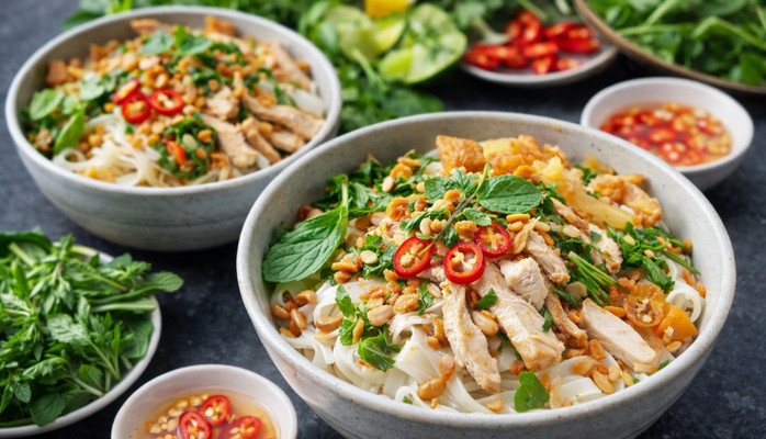 Phở & Mì Trộn Zuzu - Phở Gà Trộn - Tiên Dung