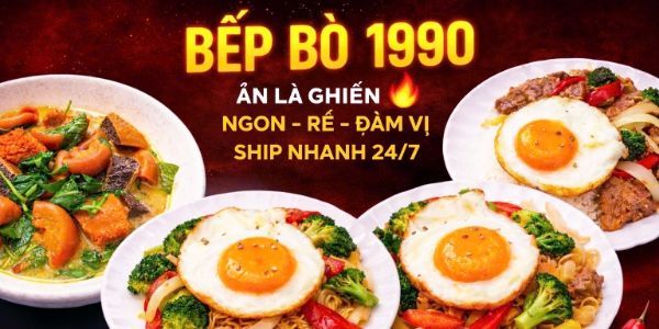 Bếp Bò 1990 - Phá Lấu Bò, Cơm Xào Bò Trứng & Mì Xào Bò Trứng