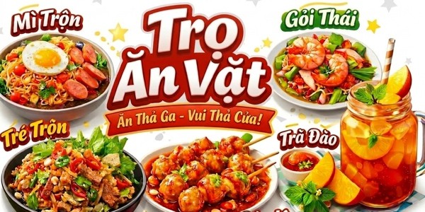 Trọ Ăn Vặt - Trà Sữa - Trần Hoàng Na