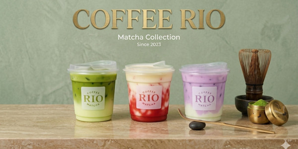 Rio Coffee, Matcha & Cacao