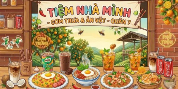Tiệm Nhà Mình - Cơm Trưa & Ăn Vặt - Quận 7