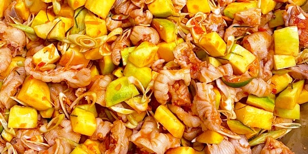 Bếp Mẹ Bon - Chân Gà Sốt Thái & Bánh Tráng Cuốn - Dương Thị Mười