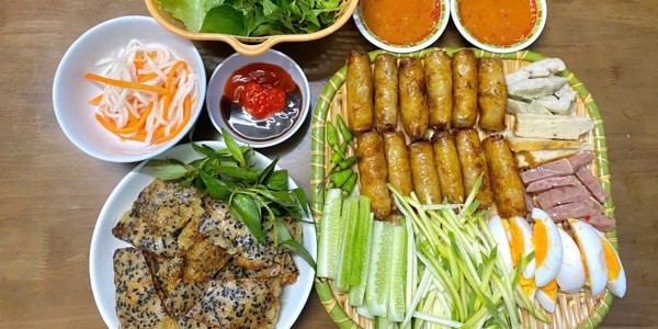 Bếp Nhà Vani - Chả Cuốn Cá Trích Phan Thiết & Bánh Tráng Chả Mực Chiên