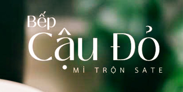 Bếp Cậu Đỏ - Mì Trộn Sate