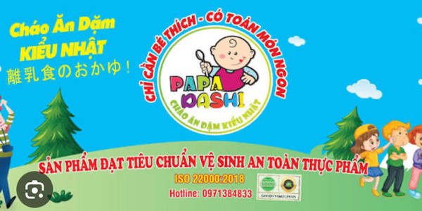 Cháo Dinh Dưỡng Ăn Dặm Kiểu Nhật PaPa Dashi - 5C Tăng Bạc Hổ