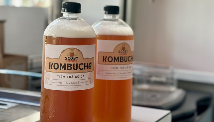 Tiệm Trà Có Ga - Kombucha - 72 Phan Bội Châu