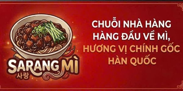 Mì Cay, Mì Tương Đen & Mì Lạnh Hàn Quốc - Sarang Mì - 400D Lê Văn Sỹ