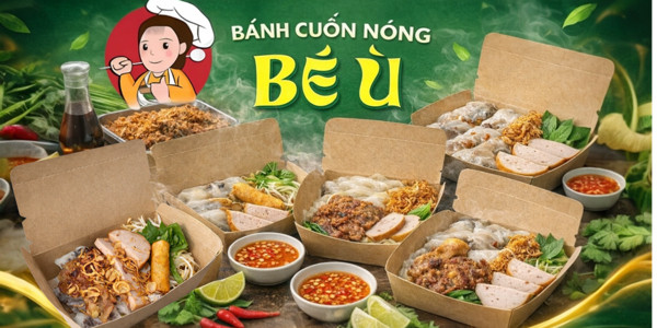 Bánh Cuốn Thịt Nướng Bé Ù