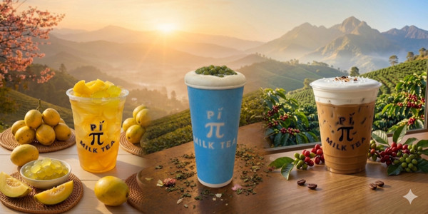 Trà Sữa Ngon & Trà Trái Cây Mát Lạnh - Pi Milk Tea