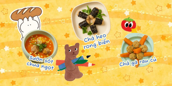 Ăn Dặm Sạch Nhà Gấu - Đồ Ăn Dặm Cho Trẻ Em - Khâm Thiên