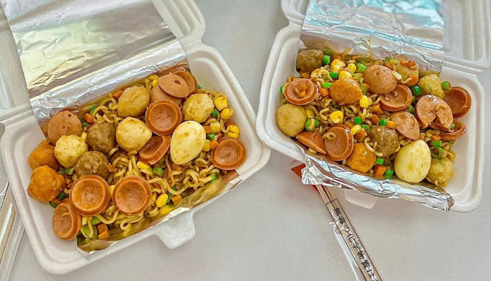 Ăn Vặt Hín - Mì Indomie - Chợ Hàng Mới