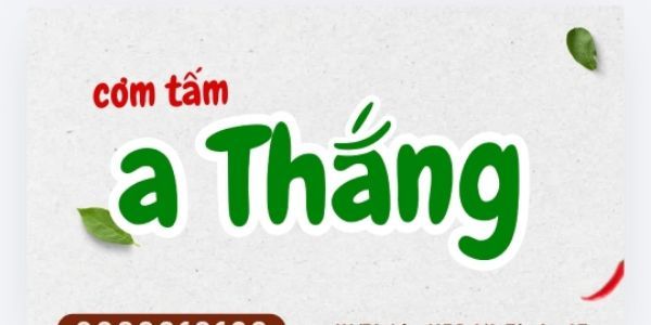 Cơm Tấm A Thắng - Hẻm 107