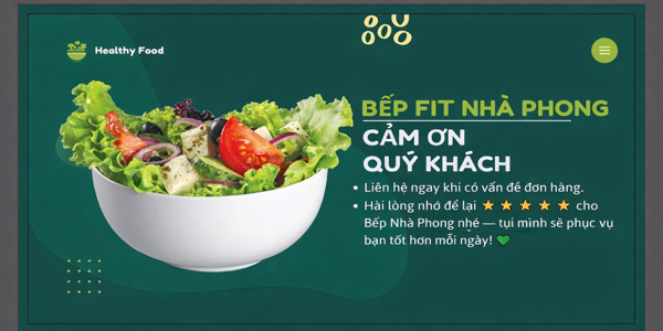 Bếp Fit Nhà Phong - Đồ Ăn Healthy - Eat Clean Giảm Cân