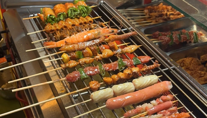 Xiên Nướng Trung Hoa - Khoai Trộn Hà Khẩu & Đậu Trộn Tê Cay - Lê Quang Đạo