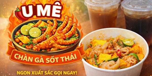 U MÊ QUÁN - CHÂN GÀ SỐT THÁI - Khu B Geleximco An Khánh