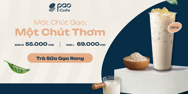PAO Cafe S2.01 - Cafe & Trà Sữa - Smart City